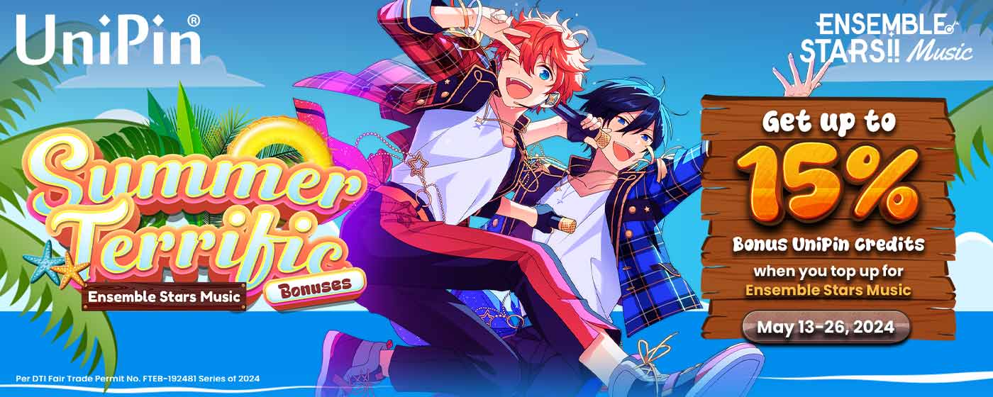 Summer Terrific Bonuses: Ensemble Stars Music (PH)